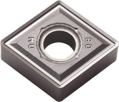 Kyocera - CNMG433 MU Grade PR005S Carbide Turning Insert - Megacoat Hard Finish, 80° Diamond, 1/2" Inscr Circle, 3/16" Thick, 3/64" Corner Radius - Caliber Tooling