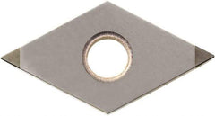 Kyocera - DNGA432 ME Grade KBN05M CBN Turning Insert - Megacoat Finish, 55° Diamond, 1/2" Inscr Circle, 3/16" Thick, 1/32" Corner Radius - Caliber Tooling