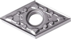 Kyocera - DNMG433 MS Grade PR015S Carbide Turning Insert - Megacoat Hard Finish, 55° Diamond, 1/2" Inscr Circle, 3/16" Thick, 3/64" Corner Radius - Caliber Tooling