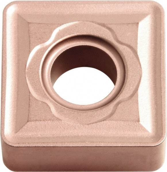 Kyocera - SNMG433 C Grade CA310 Carbide Turning Insert - TiCN/Al2O3 Finish, 90° Square, 1/2" Inscr Circle, 3/16" Thick, 3/64" Corner Radius - Caliber Tooling