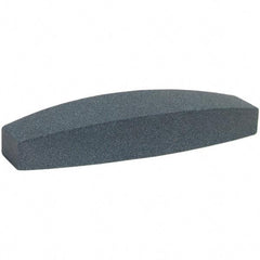 Norton - 9" Long x 2-1/2" Wide x 1-1/2" Thick, Silicon Carbide Sharpening Stone - Boat Shaped, Medium Grade - Caliber Tooling