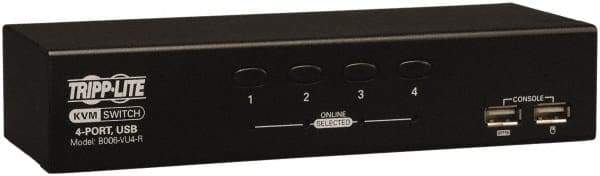 Tripp-Lite - KVM Switch - 4 Ports - Caliber Tooling