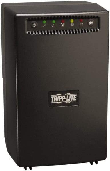 Tripp-Lite - 15 Amp, 1,500 VA, Tower Mount Line Interactive Backup Uninterruptible Power Supply - Backup 4 min with Full Load & 8-1/2 min with Half Load, 120 VAC Input & Output, 940 Watt Output, 1 Phases, 8 Outlets - Caliber Tooling