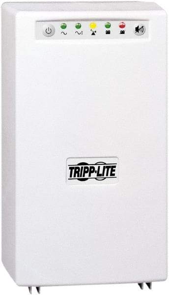 Tripp-Lite - 15 Amp, 1,200 VA, Tower Mount Line Interactive Backup Uninterruptible Power Supply - Backup 4 min with Full Load & 12 min with Half Load, 230 Volt Input & Output, 750 Watt Output, 1 Phases, 6 Outlets - Caliber Tooling