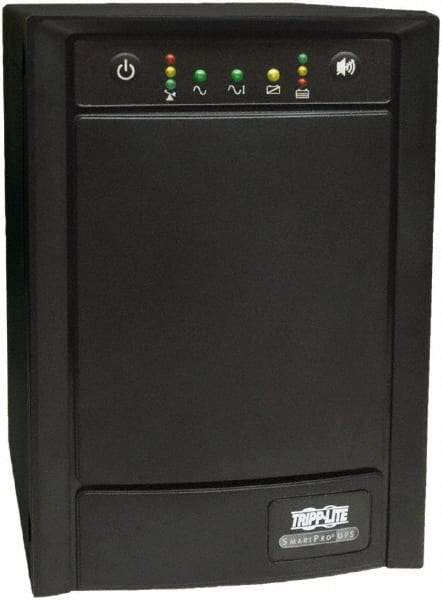 Tripp-Lite - 15 Amp, 1,050 VA, Tower Mount Line Interactive Backup Uninterruptible Power Supply - Backup 7 min with Full Load & 19 min with Half Load, 120 VAC Input & Output, 650 Watt Output, 1 Phases, 6 Outlets - Caliber Tooling