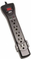 Tripp-Lite - 7 Outlets, 120 VAC15 Amps, 7' Cord, Power Outlet Strip - Floor, Keyhole Mount, 5-15 NEMA Configuration, 10.3" Strip - Caliber Tooling