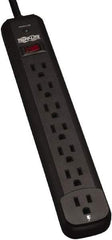 Tripp-Lite - 7 Outlets, 120 VAC15 Amps, 12' Cord, Power Outlet Strip - Floor, Keyhole Mount, 5-15 NEMA Configuration, 11.69" Strip - Caliber Tooling