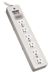 Tripp-Lite - 6 Outlets, 120 VAC15 Amps, 10' Cord, Power Outlet Strip - Floor, Keyhole Mount, 5-15 NEMA Configuration, 2-1/2" Strip - Caliber Tooling