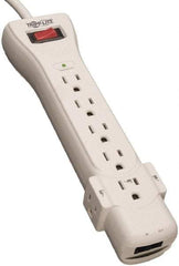 Tripp-Lite - 7 Outlets, 120 VAC15 Amps, 6' Cord, Power Outlet Strip - Floor, Keyhole Mount, 5-15 NEMA Configuration, 10.3" Strip - Caliber Tooling