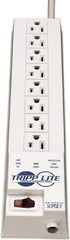 Tripp-Lite - 8 Outlets, 120 VAC15 Amps, 8' Cord, Power Outlet Strip - Floor, Keyhole Mount, 5-15 NEMA Configuration, 1-3/4" Strip - Caliber Tooling