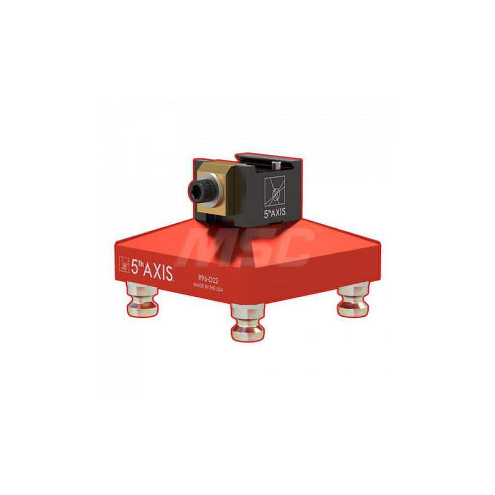 CNC Quick-Change Clamping Modules; Actuation Type: Manual; Mounting Hole Location: Bottom; Overall Length: 4.95; Width/Diameter (mm): 5; Length (Inch): 4.95; Length (Decimal Inch): 4.95; Overall Width: 5