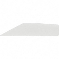 Noga - T80 Bi-Directional Ceramic Deburring Scraper Blade - Flat Blade Cross Section - Caliber Tooling