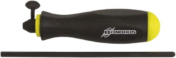 Bondhus - 5/64" Standard Hex Driver - 3" Blade Length, Comfort Grip Handle, 7-1/4" OAL - Caliber Tooling