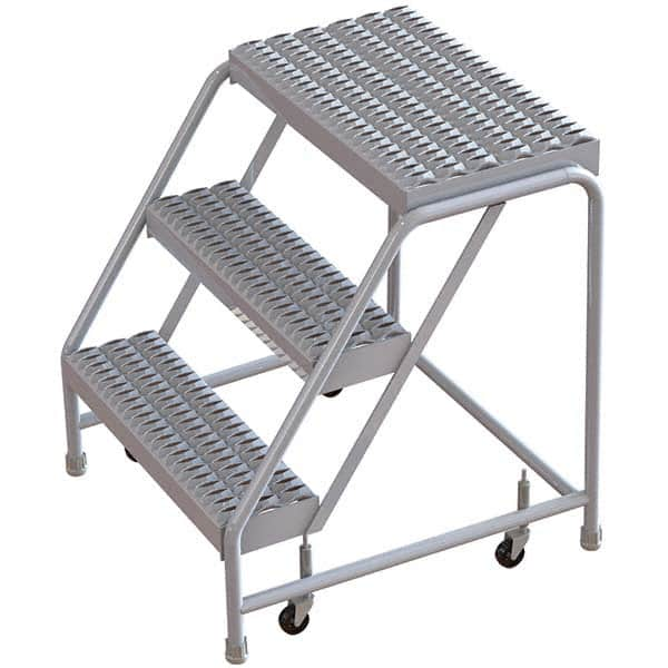 TRI-ARC - Rolling & Wall Mounted Ladders & Platforms Type: Rolling Warehouse Ladder Style: Rolling Safety Ladder - Caliber Tooling