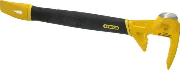 Stanley - 15" OAL Functional Utility Bar - 5" Tip Width, Forged Steel - Caliber Tooling