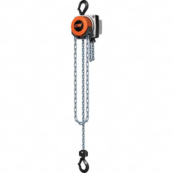 CM - 4,000 Lb Capacity, 20' Lift Height, Chain Manual Hoist - Caliber Tooling