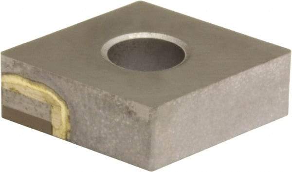 Sumitomo - CNMA432 Grade BN2000 PCBN Turning Insert - Uncoated, 80° Diamond, 1/2" Inscr Circle, 3/16" Thick, 1/32" Corner Radius - Caliber Tooling