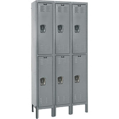 Hallowell - 6 Door, 2 Tier, Premium Wardrobe Lockers - Caliber Tooling