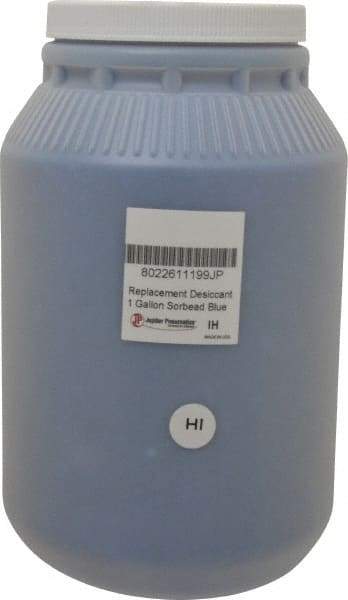 PRO-SOURCE - 1 Gal Air Dryer Jug Sorbead Blue Desiccant - For Use with Jupiter Pneumatics Desiccant Dryers - Caliber Tooling