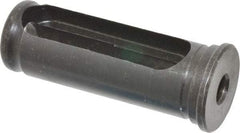 Interstate - 3/8" ID, 1" OD, 2-3/4" Length Under Head, Type C Lathe Tool Holder Bushing - 3/16" Head Thickness, 2-3/8" Slot Length - Exact Industrial Supply