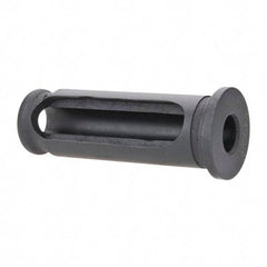 Interstate - 3/8" ID, 3/4" OD, 2-1/4" Length Under Head, Type C Lathe Tool Holder Bushing - 3/16" Head Thickness, 1-7/8" Slot Length - Exact Industrial Supply