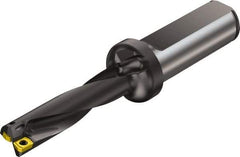 Sandvik Coromant - 5.92" Max Drill Depth, 4xD, 1.437" Diam, Indexable Insert Drill - 2 Inserts, 1-1/2" Shank Diam, Flange Shank - Caliber Tooling