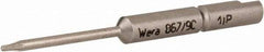 Wera - 4mm Drive, Torx Plus Precision Screwdriver Bit - 1-3/4" OAL - Caliber Tooling