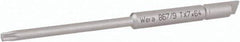 Wera - 4mm Drive, Torx Precision Screwdriver Bit - 2-1/2" OAL - Caliber Tooling