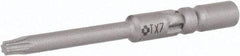 Wera - 4mm Drive, Torx Precision Screwdriver Bit - 1-9/16" OAL - Caliber Tooling