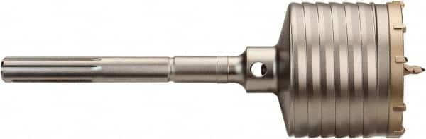 Milwaukee Tool - 3-1/8" Diam, SDS-Max Shank, Carbide-Tipped Rotary & Hammer Drill Bit - Caliber Tooling