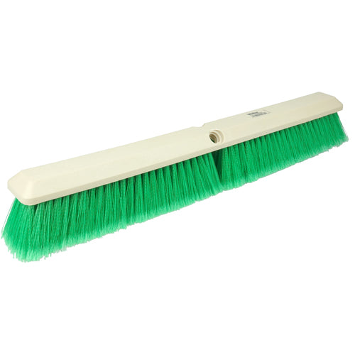 18″ - Green Fine Perma Sweep Broom Without Handle - Caliber Tooling