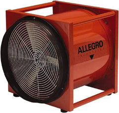 Allegro - 16" Inlet, Electric AC Axial Blower - 1.5 hp, 4,839 CFM (Free Air), Explosion Proof, 230 Max Voltage Rating - Caliber Tooling