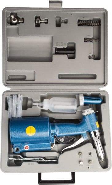 Value Collection - 3/16" Capacity, Air Riveting Hammer - 4 CFM, 9/16" Long Stroke, 1/4" Inlet - Caliber Tooling