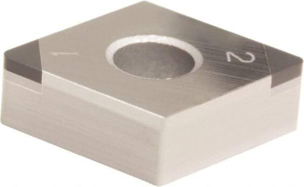 Sumitomo - 2MD-CNMA432 Grade BNX20 PCBN Turning Insert - Uncoated, 80° Diamond, 1/2" Inscr Circle, 3/16" Thick, 1/32" Corner Radius - Caliber Tooling