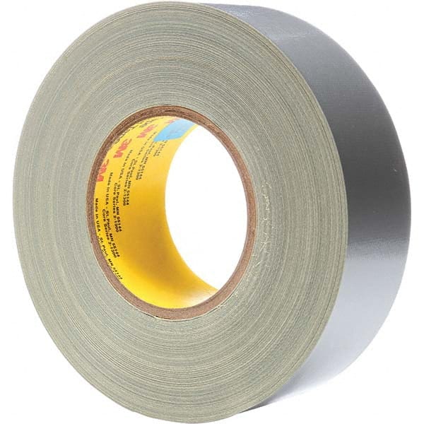 3M - 54.8m x 48mm x 12 mil Silver Polyethylene Cloth Duct Tape - Caliber Tooling