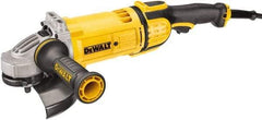 DeWALT - 7" Wheel Diam, 8,500 RPM, Corded Angle & Disc Grinder - 5/8-11 Spindle, 120 Volts - Caliber Tooling