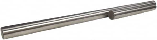 Made in USA - 0.0468" Diam, 2' Long, 316 Stainless Steel Standard Round Linear Shafting - Caliber Tooling