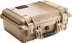 Pelican Products, Inc. - 13" Wide x 6-53/64" High, Clamshell Hard Case - Tan, Polyethylene - Caliber Tooling