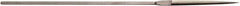 Value Collection - 5-1/2" Needle Precision Swiss Pattern Half Round File - 5/32" Width Diam, Die Sinker's Handle - Caliber Tooling