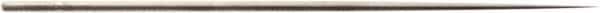 Value Collection - 5-1/2" Needle Precision Swiss Pattern Round File - 7/64" Width Diam, Round Handle - Caliber Tooling