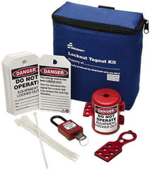 Ability One - 24 Piece Lockout Tagout Kit - Keyed Differently, Comes in Carrying Case - Caliber Tooling