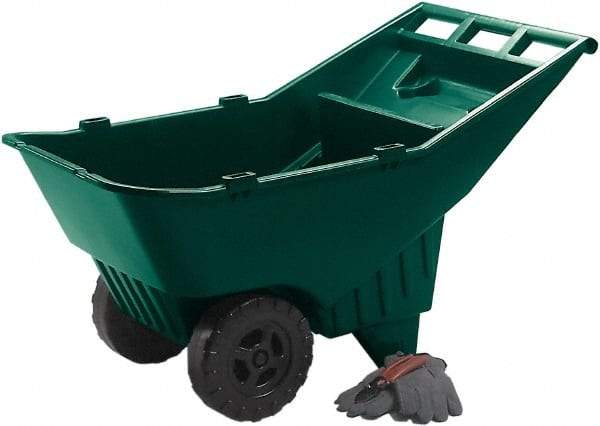 Rubbermaid - 4.75 Cu Ft Capacity Wheelbarrow with Poly Wheel - Caliber Tooling