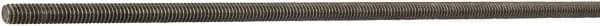 Made in USA - 1-1/4 - 7 12" OAL Fully Threaded Stud - Carbon Steel, Plain Finish, Inch & Metric - Caliber Tooling