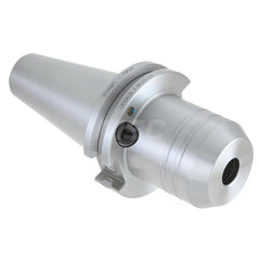 Hydraulic Tool Chuck: Taper Shank 38 mm Nose Dia, Through Coolant