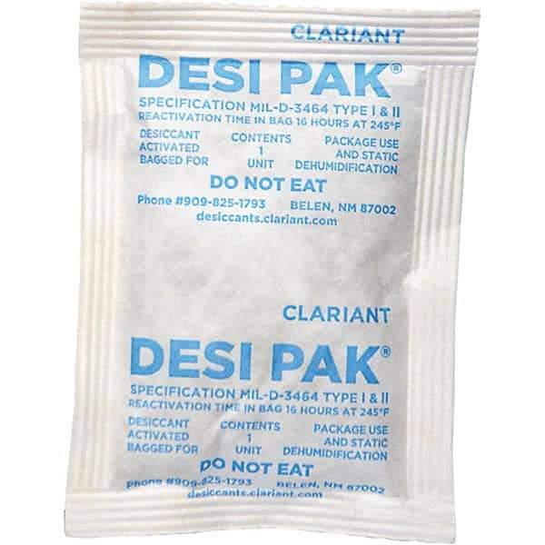 Armor Protective Packaging - Desiccant Packets Material: Clay Packet Size: 1 oz. - Caliber Tooling