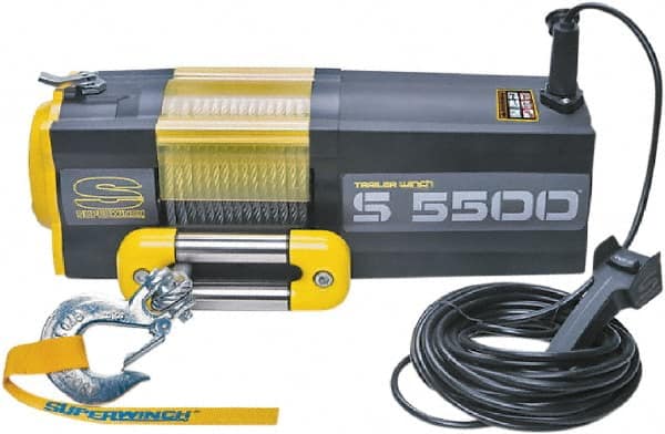 Superwinch - 5,500 Lb. Capacity, 9/32" x 60' Cable, DC Electric Winch - Caliber Tooling