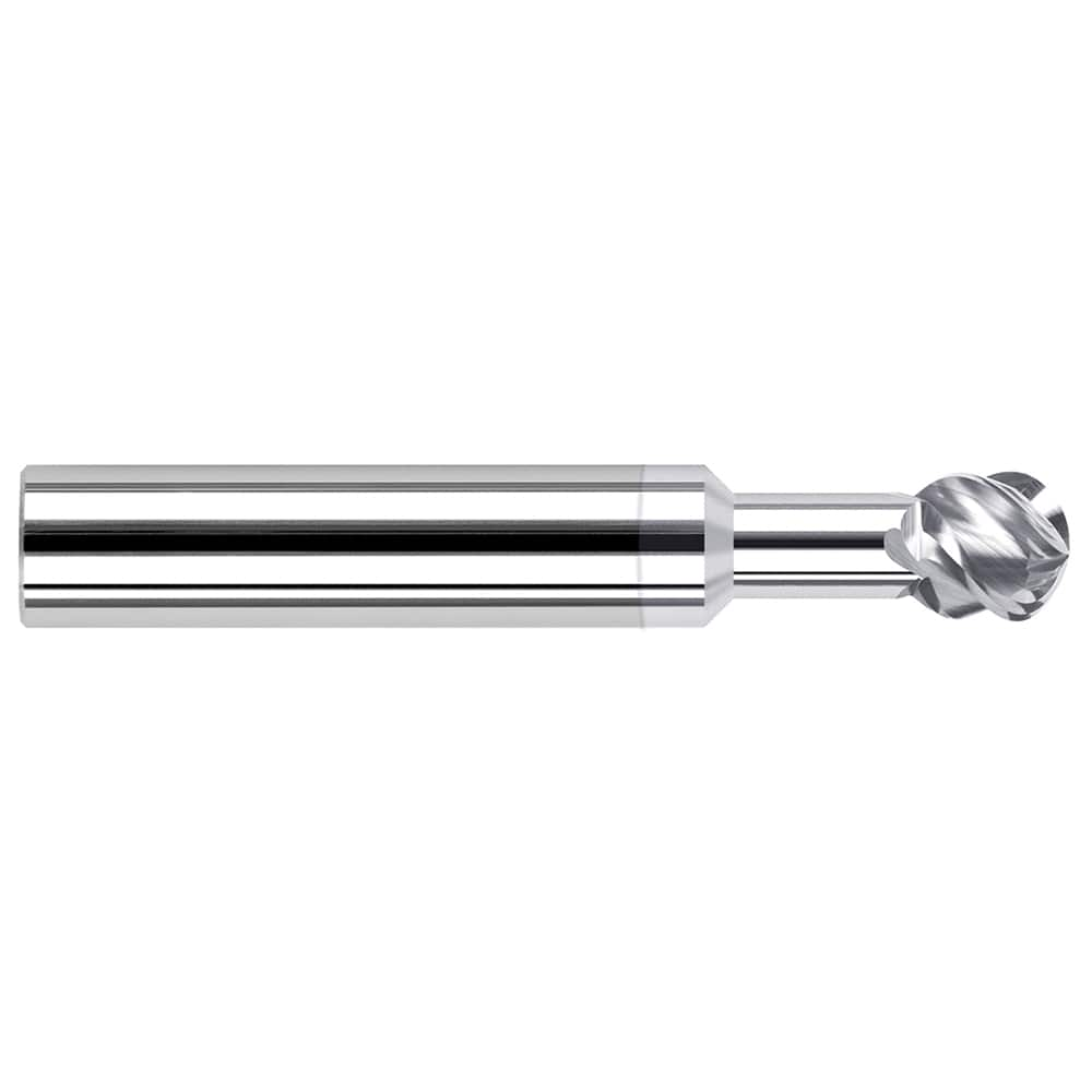 Harvey Tool - 3/8" Diam 270° Wrap Angle 0.32" LOC 4-Flute TiB2 Finish Undercut End Mill - Exact Industrial Supply