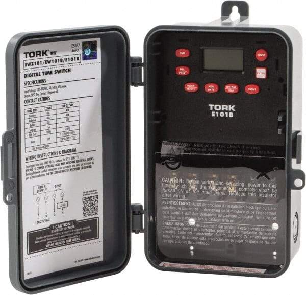 TORK nsi - Electrical Timers & Timer Switches Timer/Switch Type: Electronic Timer Switch Recommended Environment: Indoor/Outdoor - Caliber Tooling