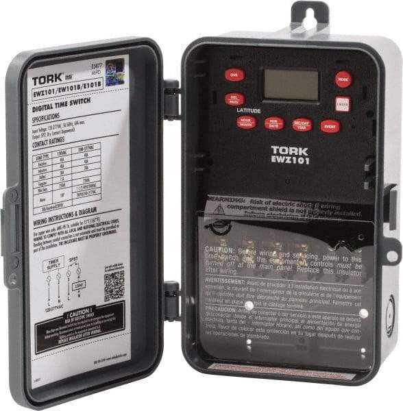 TORK nsi - Electrical Timers & Timer Switches Timer/Switch Type: Electronic Timer Switch Recommended Environment: Indoor/Outdoor - Caliber Tooling