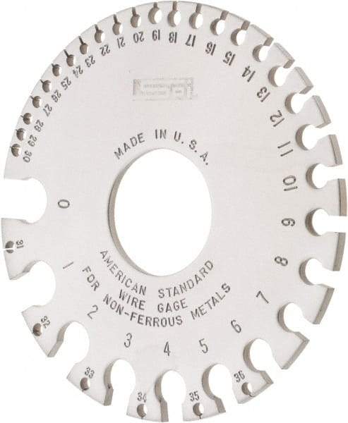 SPI - Wire & Sheet Metal Gages For Use With: Non-Ferrous Metals Minimum Size (Wire): #36 - Caliber Tooling